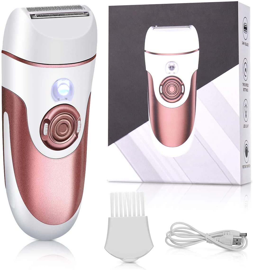 여성을위한 미니 USB 충전식 얼굴 머리 제거